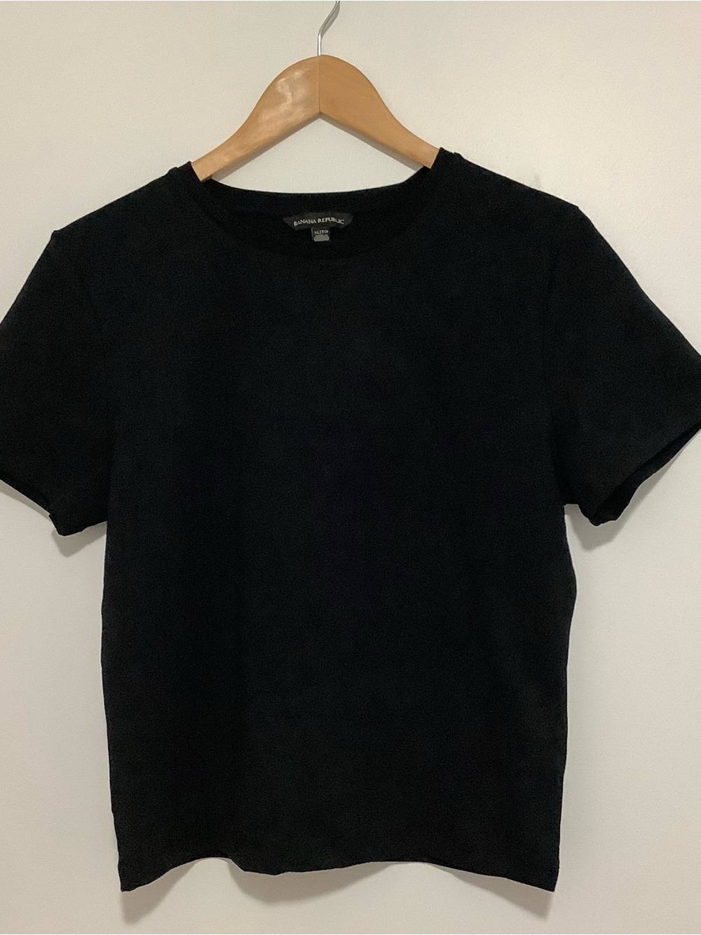 💚 3 For $30 NWOT Banana Republic Women’s Black Crew Neck Tee Shirt Sz.XL